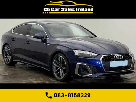 2023 Audi A5 2.0 TDI 35 S line Sportback 5dr Diesel S Tronic Euro 6 (s/s) (163 ps) 1 OWNER + REVERSE CAMERA + VIRTUAL COCKPIT