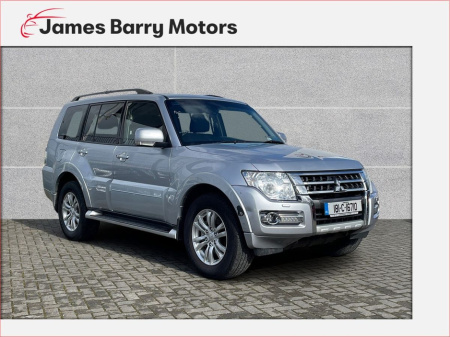 2018 Mitsubishi Pajero *2026 CVRT* SHOGUN 3.2 SG3 DI-D LWB 5DR A