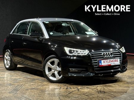 2018 Audi A1 1.0 TFSI -TWO TONE BLACK/SILVER - LOW MILEAGE - REVERSE PARK PILOT