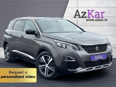2018 Peugeot 5008 2018 GT LINE  2.0 HDI 150BHP 7 SEATER  €117 P/W WITH NO CASH DEPOSIT 10 DAY SALE NOW ON!!