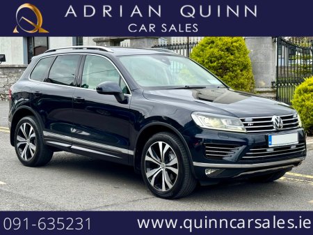2017 Volkswagen Touareg 3.0 V6 TDi R-LINE 268 BHP AUTO N1 BUSINESS UTILTY==€29, 950 NO VAT== €29,950