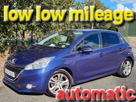 2015 Peugeot 208 2015 PEUGEOT 208 AUTO LOW MILEAGE NCT&TAXED €8,990