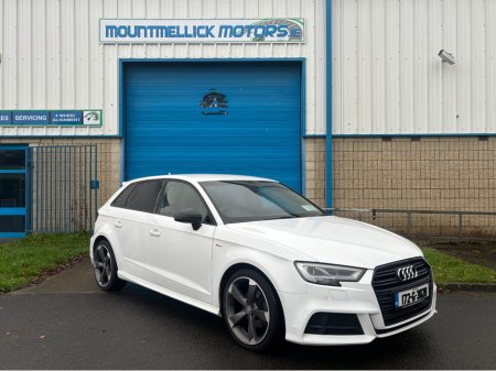 2017 Audi A3 1.6 TDI S LINE BLACK EDITION 116PS 5DR €16,950