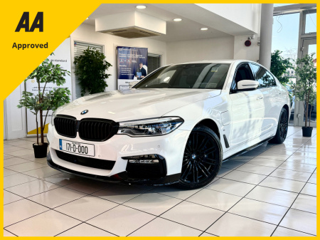 2017 BMW 5 Series G30 MSPORT ONLY 50,000KM/LEATHER/FRONT+REAR HEATED SEATS/360CAMERAS/FULL SPEC €28,890