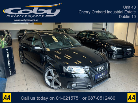 2013 Audi A3 1.4 5DR AUTO S Line. Stunning Car New NCT done before collection, 2 keys,  Alloy Wheels, Air Conditioning, Paddle Shift, MFSW, Full Electrics and much more €10,950