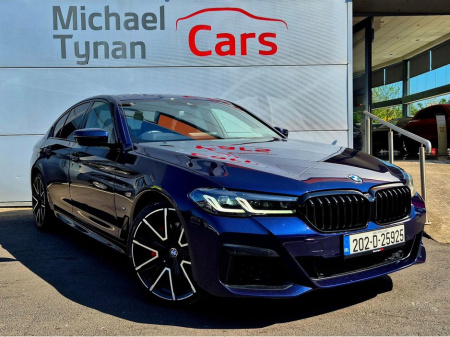 2020 BMW 5 Series 530e M Sport Pro+ Shadow Edition Plug-In Hybrid FSH BMW (292bhp) Upgraded M5 Bucket Seats + M5 20'' Alloys