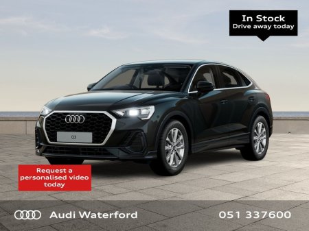 2025 Audi Q3 Sportback 35 TDI 150hp ST SE from €472 per month