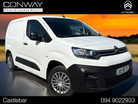2020 Citroen Berlingo LX 1.5 BLUEHDI 100 650 650KG M 3DR €15,000