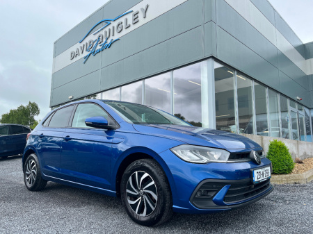 2023 Volkswagen Polo Life 1.0 TSI 95HP D7F 5DR AUTO*QUALITY ASSURED USED CARS*SIMI APPROVED*GREAT RATE FINANCE AVAILABLE*WELCOME O DAVID QUIGLEY AUTOS* €22,950