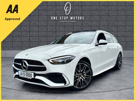 2024 Mercedes-Benz C Class C300e  PHEV *AMG PREMIUM PLUS* 37,000KMS / PANORAMIC SUNROOF (double) / 360 CAMERAS / LEATHER / MEMORY SEATS / BURMESTER SOUND / 1OWNER