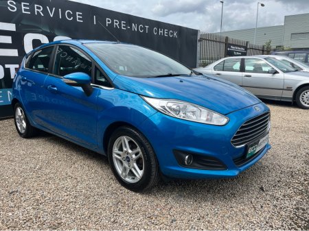 2013 Ford Fiesta ZETEC 1.2 PETROL. MANUAL, NEW NCT, LOW TAX, LOW INSURANCE