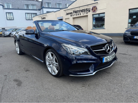 2016 Mercedes-Benz E Class E220D AMG LINE EDITION 2DR AUTO CONVERTIBLE €26,995