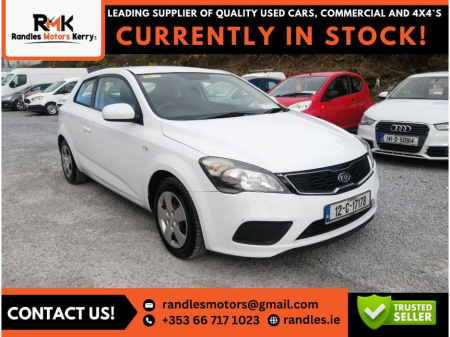 2012 Kia pro_ceed PRO CEED 1.4 1 3DR €5,900