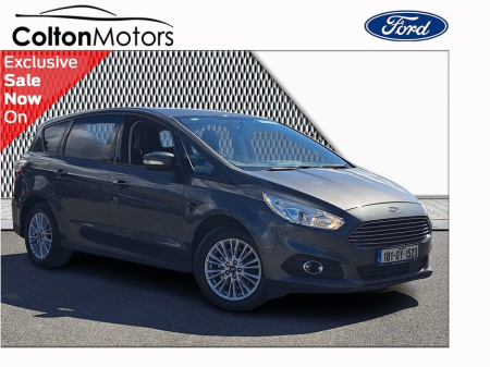 2018 Ford S-Max €1000 OFF 2.0 TDCI 7 SEATER Zetec 150PS 5DR €22,950