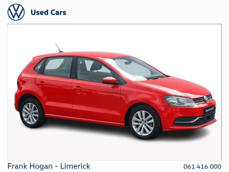 2016 Volkswagen Polo 1.2 TSI 5DR 90HP Comfortline DSG Call Cormac on 0861736180 €13,900