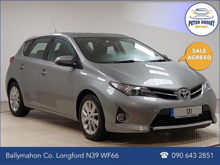2013 Toyota Auris Auris Icon Dual Vvt-I Icon 1.33 Dual VVT-i Start/Stop