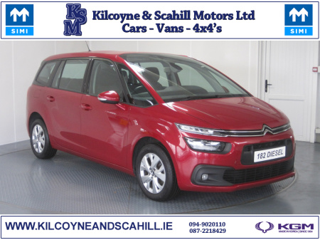 2018 Citroen Grand C4 Picasso 1.5 HDI 7 Seater *Finance Available + Parking Sensors + Air Con + Bluetooth*