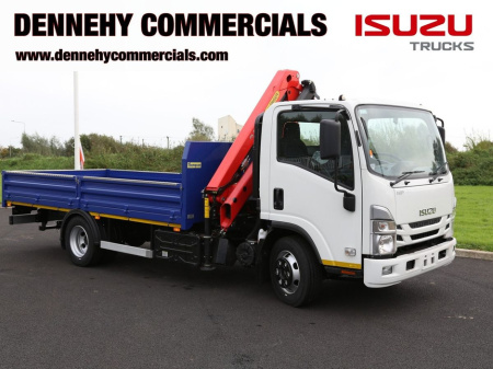 2025 Isuzu NPR Isuzu NPR 75 Dropside with Crane 190BHP
