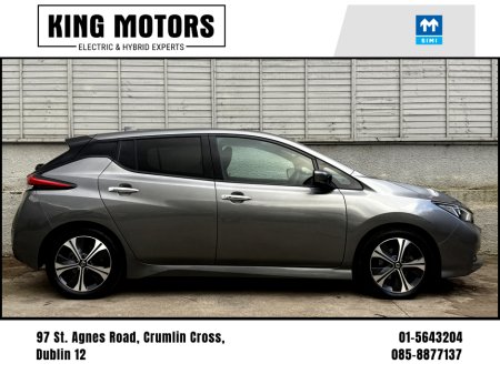 2021 Nissan Leaf 62 KWH E + N-CONNECTA / BIG BATTERY / APPLE & ANDROID AUTO / NAV / CRUISE / HALF LEATHER / PARK SENSORS / *FINANCE PACKAGES AVAILABLE* €14,985