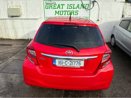 2016 Toyota Vitz DBA-KSP130 5DR AUTO €11,250
