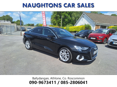 2021 Audi A3 Saloon SALOON 2.0 TDI 116HP SE *High Spec/New Nct/Immaculate* €26,950