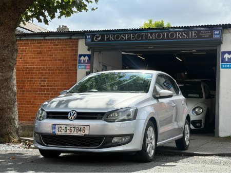 2012 Volkswagen Polo 1.2tsi Automatic, Only 63kms! New Nct 09/2026, 4 New Tyres, Apple Car Play, Android Auto, Reversing Camera, A/C, Service & Warranty Included, SIMI Dealer,