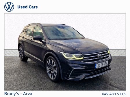 2021 Volkswagen Tiguan R-LINE 2.0 TDI 150BHP M6F 5DR €33,950