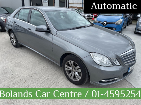 2013 Mercedes-Benz E Class AUTOMATIC E220 CDI SE 4DR MODEL  www.bolandscarcentre.ie