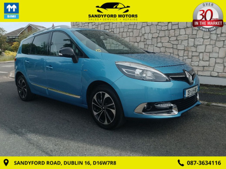 2015 Renault Grand Scenic 3 Bose 1.5 DCI 110 4DR €8,950