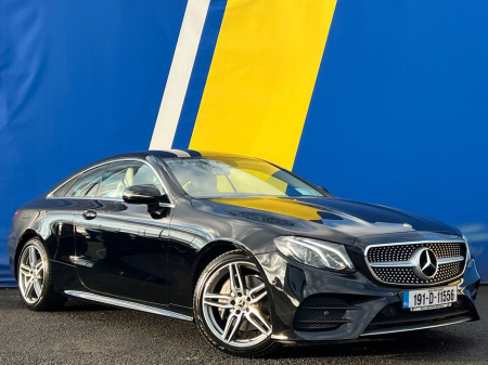 2019 Mercedes-Benz E Class E220d AMG-LINE COUPE AUTO // TWO-TONE LEATHER INTERIOR // EXTENDED VIRTUAL COCKPIT // FULL AMG SPEC // 360 SURROUND PARKING SENSORS €32,950