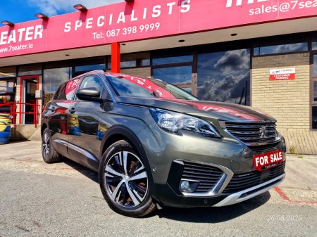 2020 Peugeot 5008 1.5 BLUE HDI 130 BHP ALLURE NEW NCT 07/26