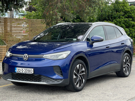2021 Volkswagen ID.4 PRO 150 KW LIFE 77KWH 204BHP 5DR AUTO €22,700
