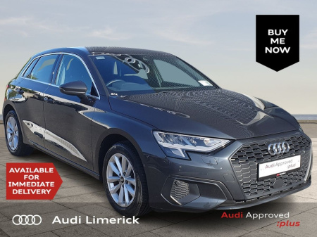 2022 Audi A3 *WAS €30900, NOW €28,900* 30 TFSI 110HP Attraction