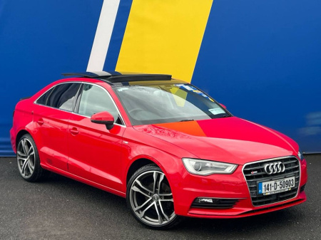 2014 Audi A3 1.4 TFSI S-LINE PACK AUTO // PANORAMIC SUNROOF // BRAND NEW 19” S-LINE ALLOYS // BLUETOOTH MUSIC €15,900