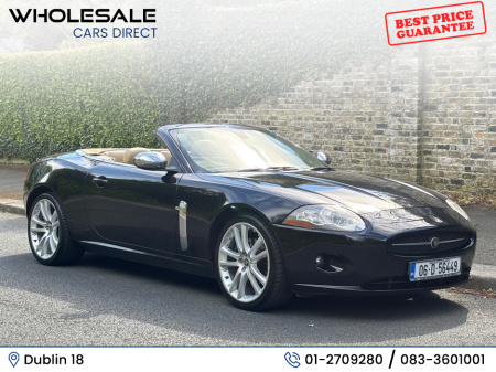 2006 Jaguar XK **4.2 CONVERTIBLE**LOW KMS/ COMPREHENSIVE SERVICE HISTORY**STUNNING CONDITION**NEW NCT**GREAT VALUE/ APPRECIATING ASSET