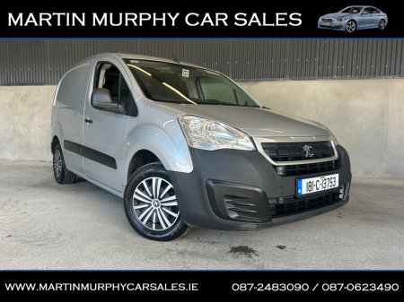 2018 Peugeot Partner PROFESSIONAL 1.6 HDI 3 SEATS €7,950
