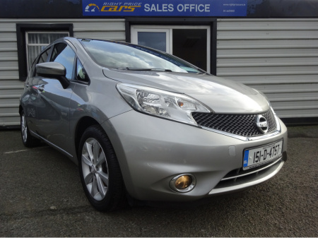 2015 Nissan Note 1.2 PETROL SV 5 DOOR LOW MILEAGE KEY 128