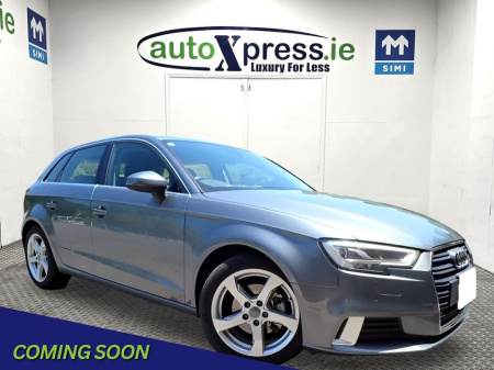 2018 Audi A3 SPORTBACK 1.4TFSI SPORT Automatic €20,995