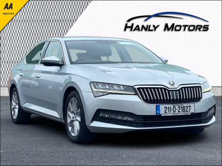 2021 Skoda Superb AMBITION 1.6 TDI 120HP D DSG 4DR €23,995