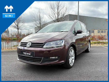 2017 Volkswagen Sharan 7 SEATER COMFORTLINE BLUEMOTION 2.0 TDI MANUAL FWD 150HP 5DR