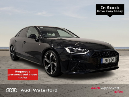 2024 Audi A4 Saloon 35 TDI S line Competition from €710 per month