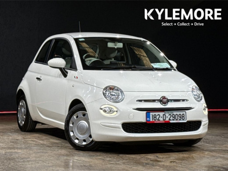 2018 Fiat 500 1.0 AUTOMATIC - UPGRADED HALF LEATHER INTERIOR - CLASSIC FIAT DESIGN & BADGING