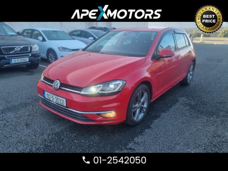 2019 Volkswagen Golf FINANCE ARRANGED * LOW LOW KMs * 1.4 HIGHLINE * LEATHER INTERIOR * AUTOMATIC * NEW NCT SEP-27 * LOW TAX * AA APPROVED  * 101 SAFETY CHECKLIST * 12-MONTH ROADSIDE ASSIST  * IMMACULATE * TOP-SPEC * 21Km €21,949