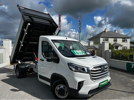 2025 Maxus Deliver 9 IN STOCK 252 MAXUS TWIN WHEEL TIPPER WITH 11FT BODY €38,750