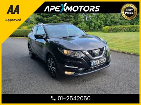 2018 Nissan Qashqai FINANCE ARRANGED * TOP-SPEC N-CONNECTA DCI * PANORAMIC SUNROOF * NEW NCT APR-27 * 9-STAMPS SERVICE HISTORY * AA APPROVED * 101 SAFETY CHECKLIST * IMMACULATE * HEATED SEATS * COLOUR REVERSE CAMERA