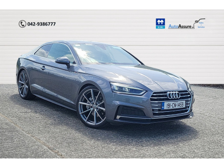 2019 Audi A5 2.0 TDI S-LINE 190BHP COUPE AUTO *** 20 inch Alloys / Sat Nav / Maxton Design Kit  *** €32,900