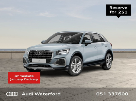 2025 Audi Q2 SE 30Tdi PCP from €460 per month €44,847
