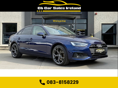 2021 Audi A4 2.0 TDI 35 Technik Saloon 4dr Diesel S Tronic 1 OWNER, NAVARRA BLUE, VIRTUAL COCKPIT, FULL LEATHER €29,700