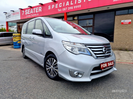 2016 Nissan Serena 2.0 PETROL HYBRID AUTO PANORAMIC ROOF LOW MILEAGE 8 SEATER