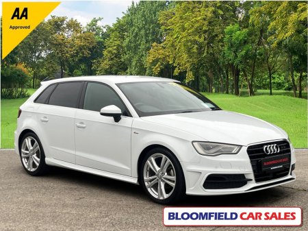 2016 Audi A3 1.4 TFSI , S-LINE // LOW MILEAGE €18,950